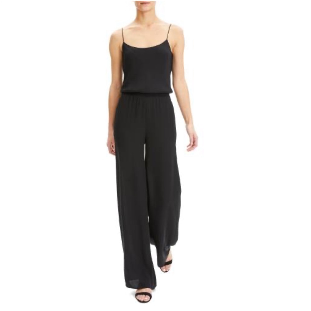 EUC Theory Sleeveless Silk Jumpsuit